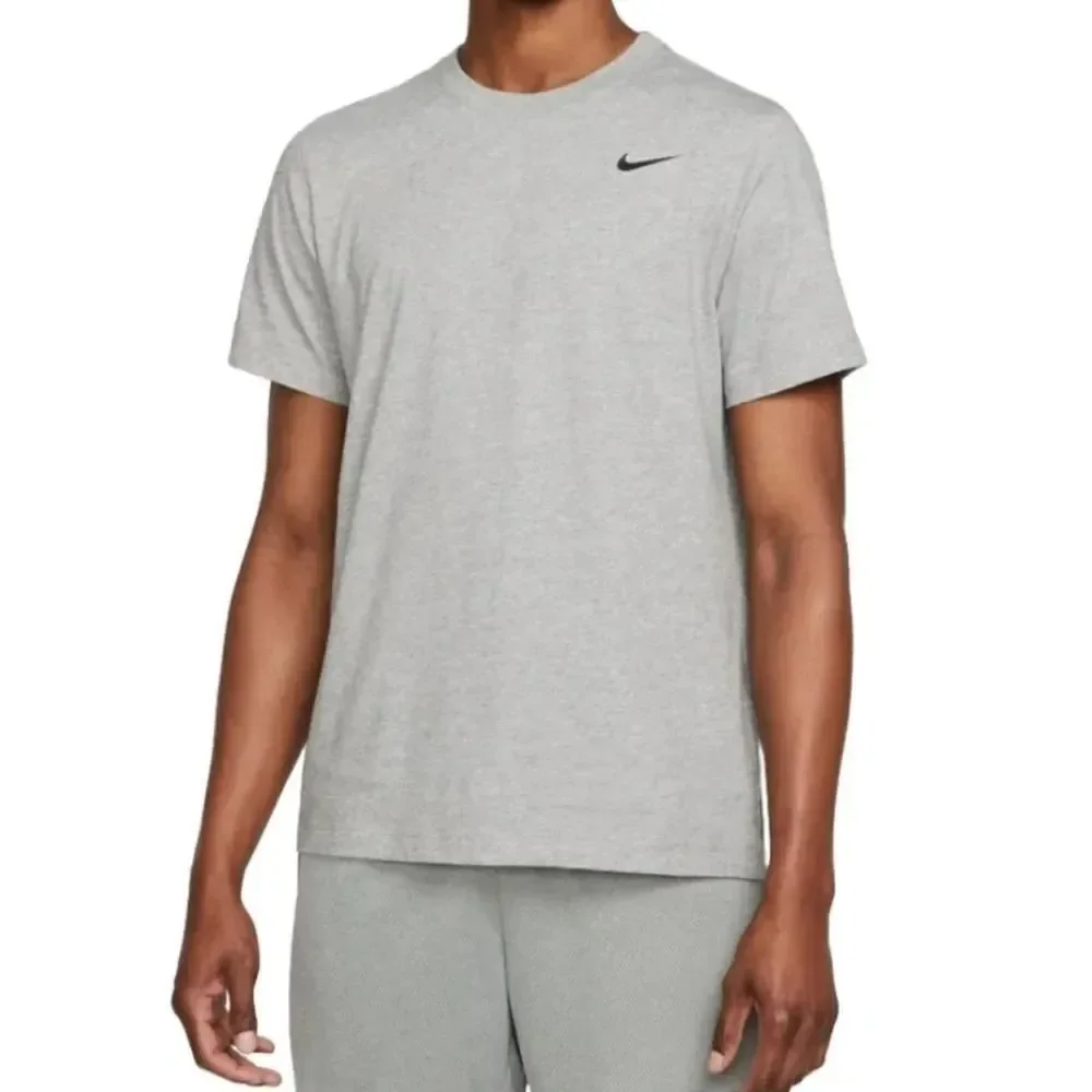 Nike Men's Gray Dri-FIT Short Sleeve T-shirt